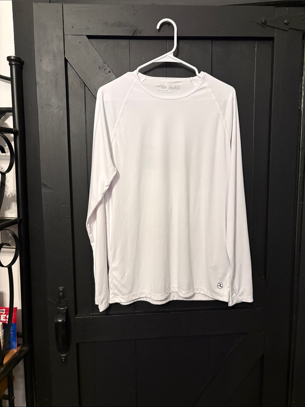 White Long-Sleeve Women's Swim Coverup Rash Tee - Lightweight Sun Shirt